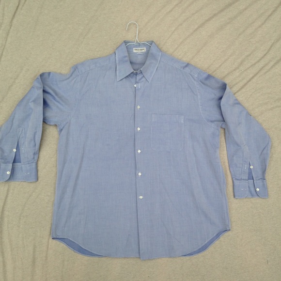 men's Giorgio Armani shirt, size 16 1/2 / 42 R - Picture 2 of 7